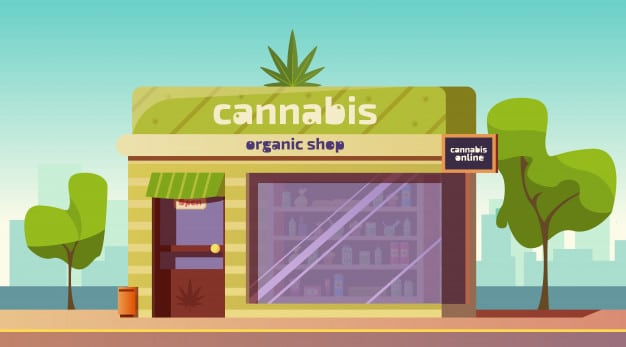 Cannabis organic shop